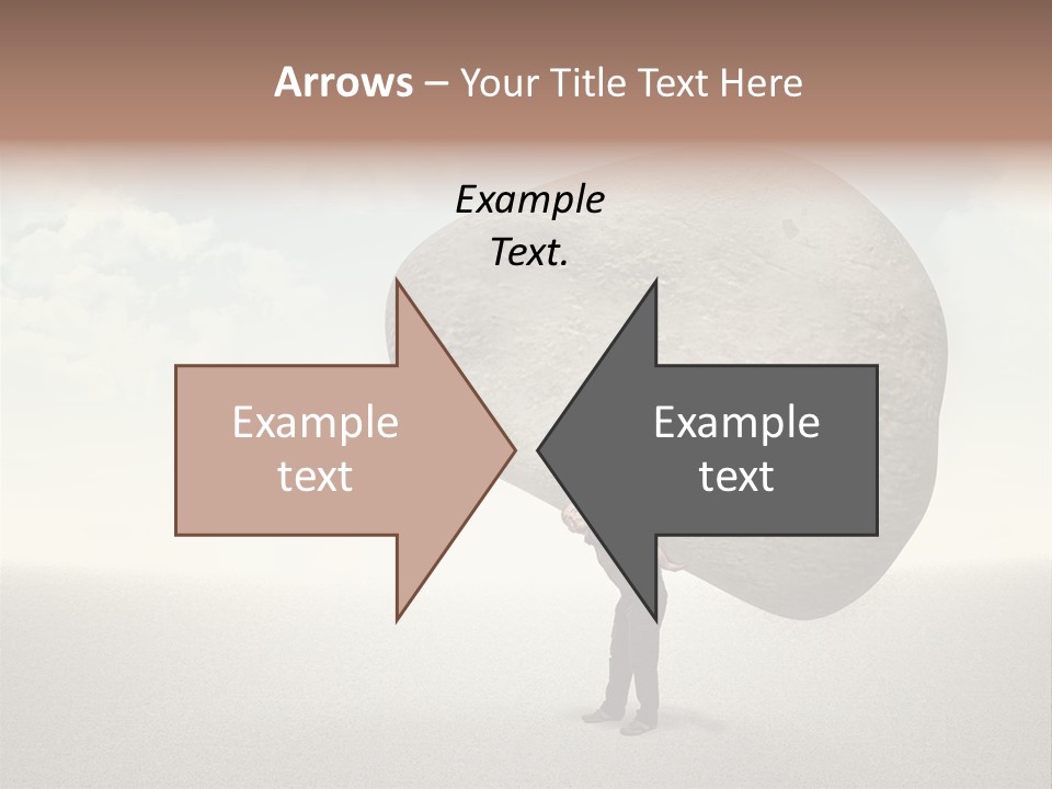 Man Caucasian Casual PowerPoint Template