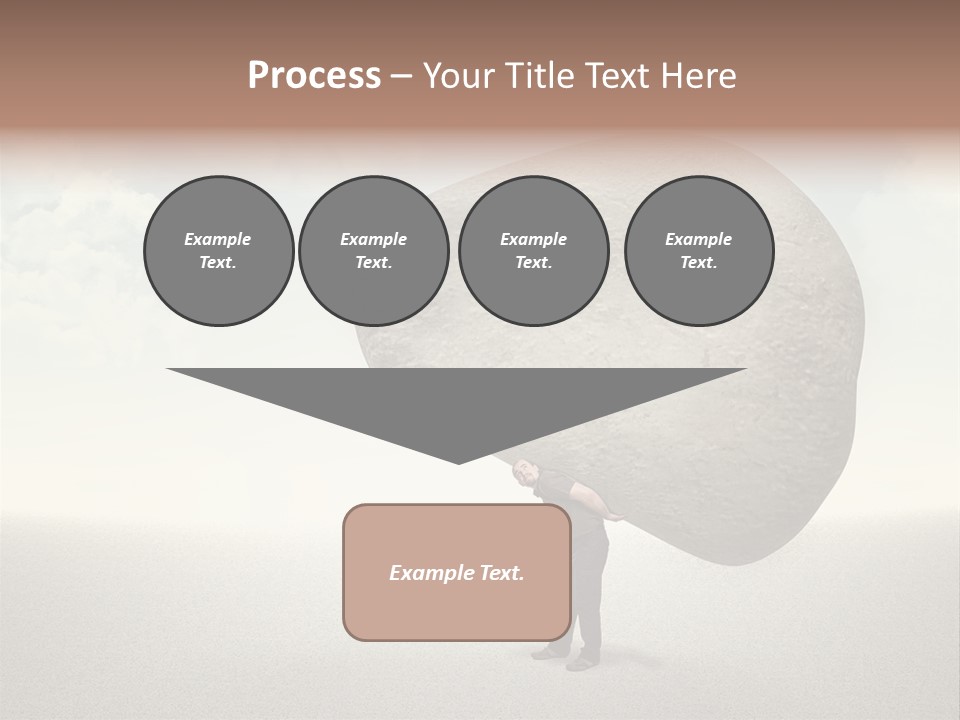 Man Caucasian Casual PowerPoint Template