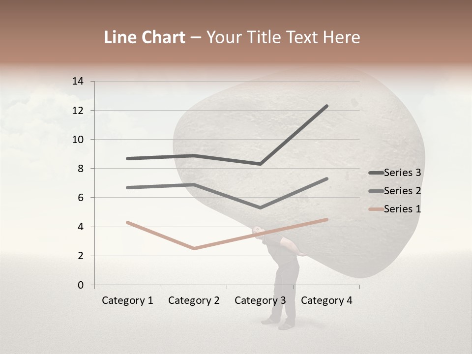 Man Caucasian Casual PowerPoint Template