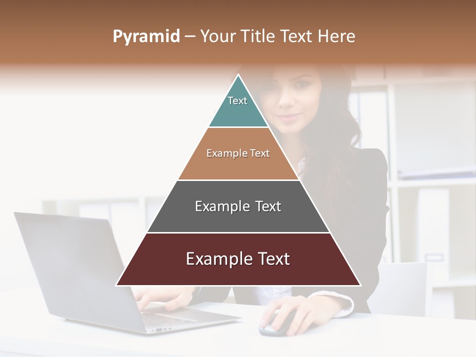 Modern Notebook Laptop PowerPoint Template