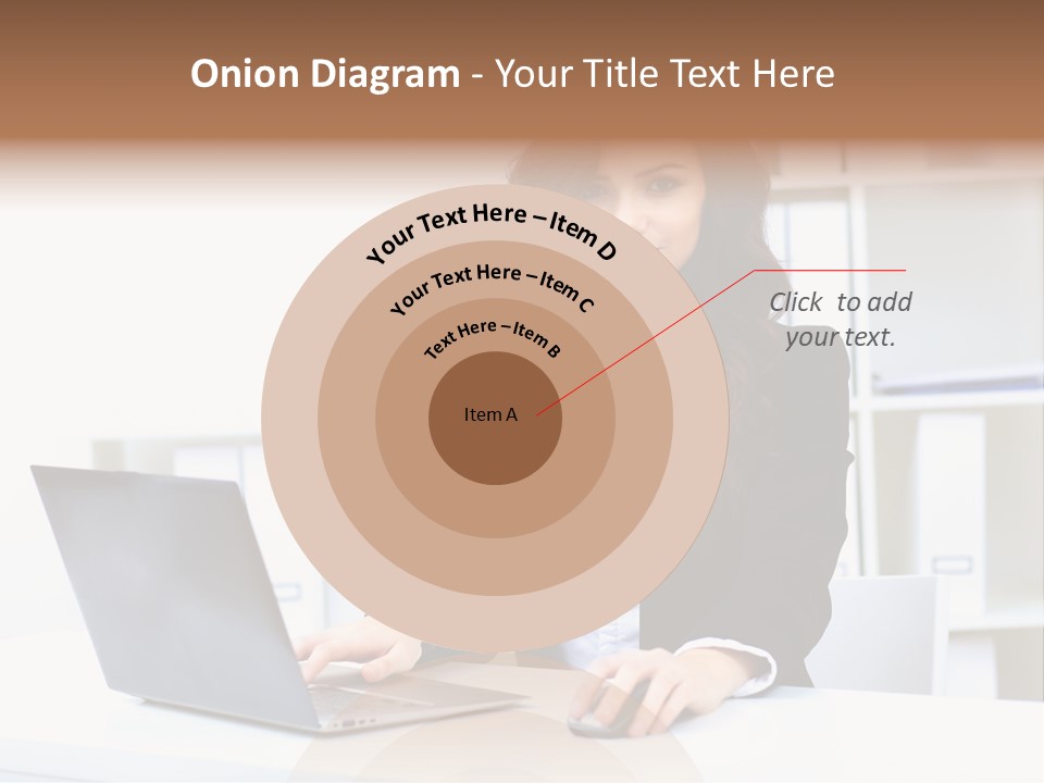 Modern Notebook Laptop PowerPoint Template