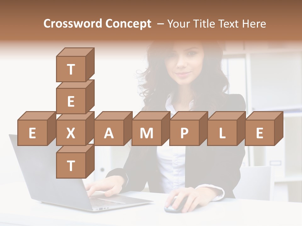 Modern Notebook Laptop PowerPoint Template