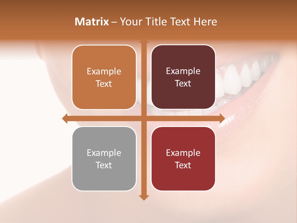 Background Healthy Girl PowerPoint Template