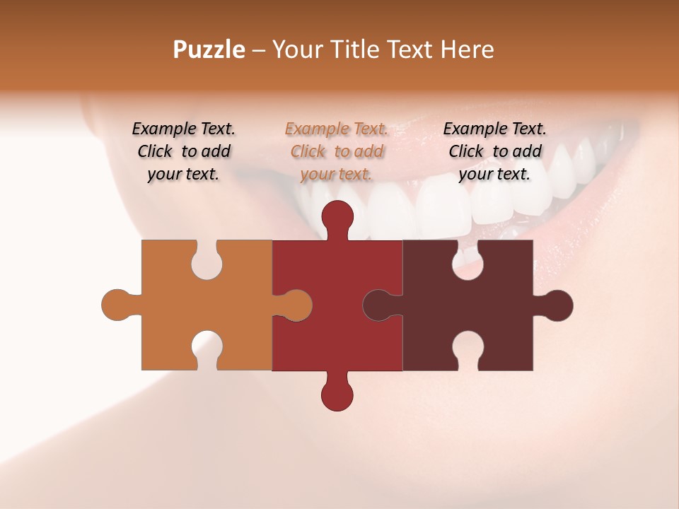 Background Healthy Girl PowerPoint Template