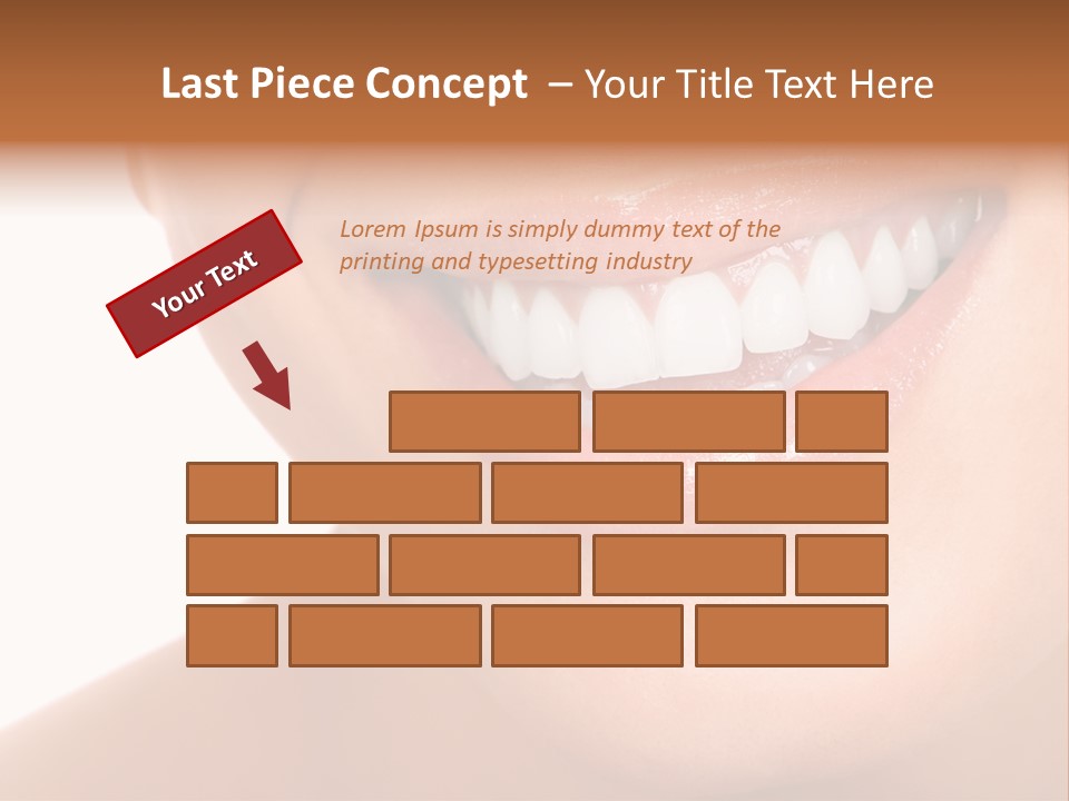 Background Healthy Girl PowerPoint Template