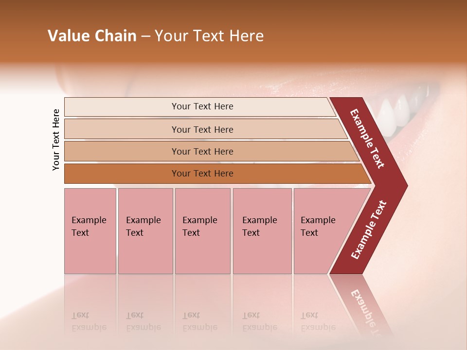 Background Healthy Girl PowerPoint Template
