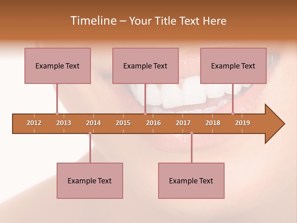 Background Healthy Girl PowerPoint Template