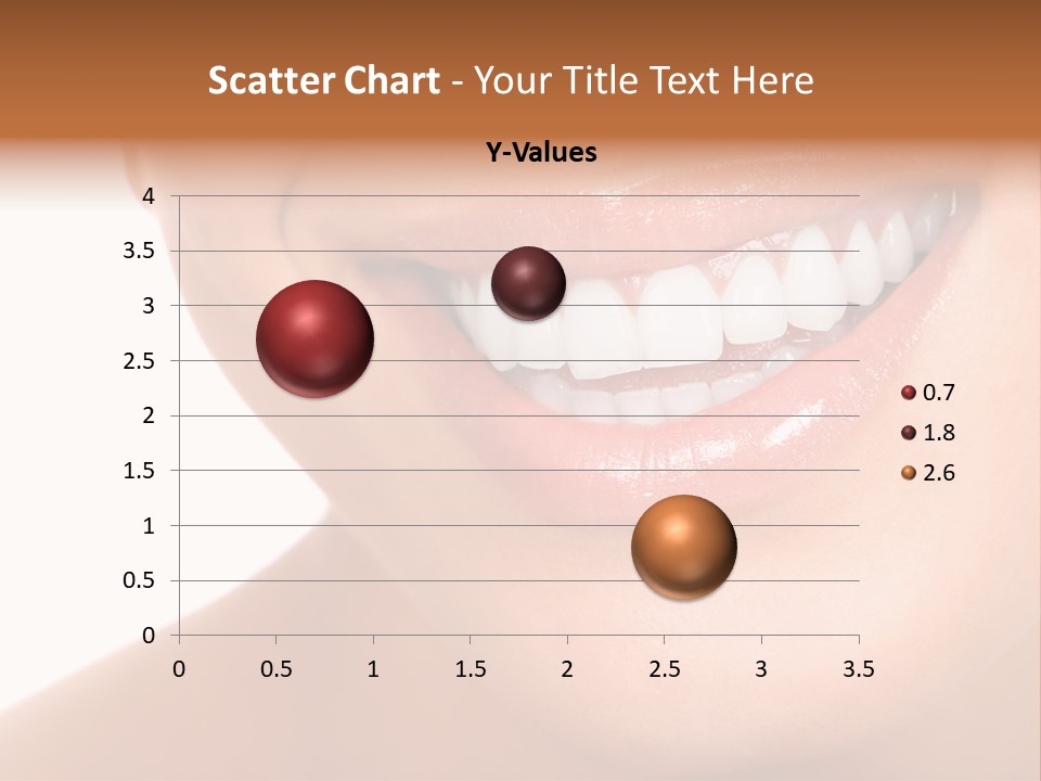 Background Healthy Girl PowerPoint Template