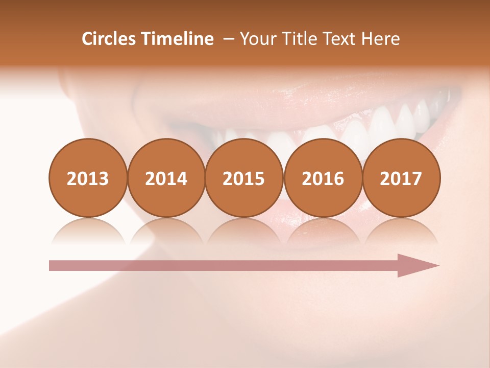 Background Healthy Girl PowerPoint Template