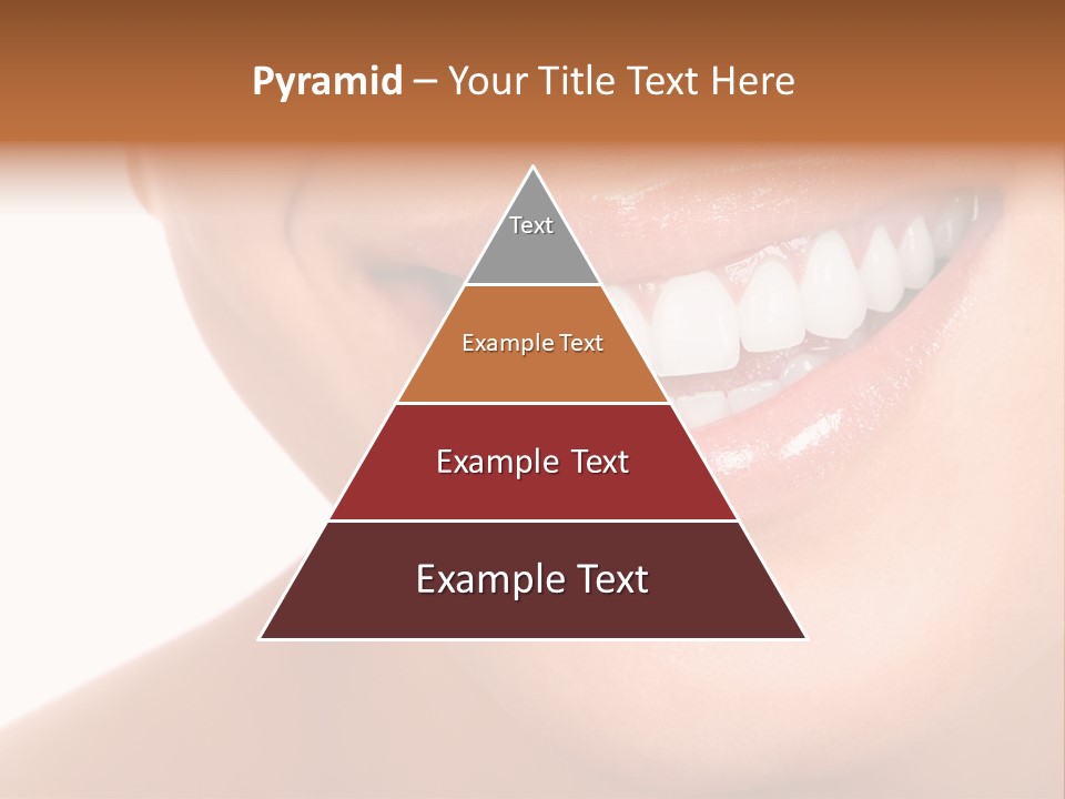 Background Healthy Girl PowerPoint Template