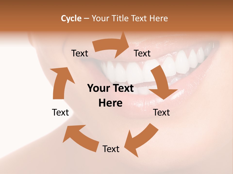 Background Healthy Girl PowerPoint Template