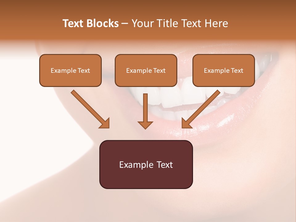 Background Healthy Girl PowerPoint Template