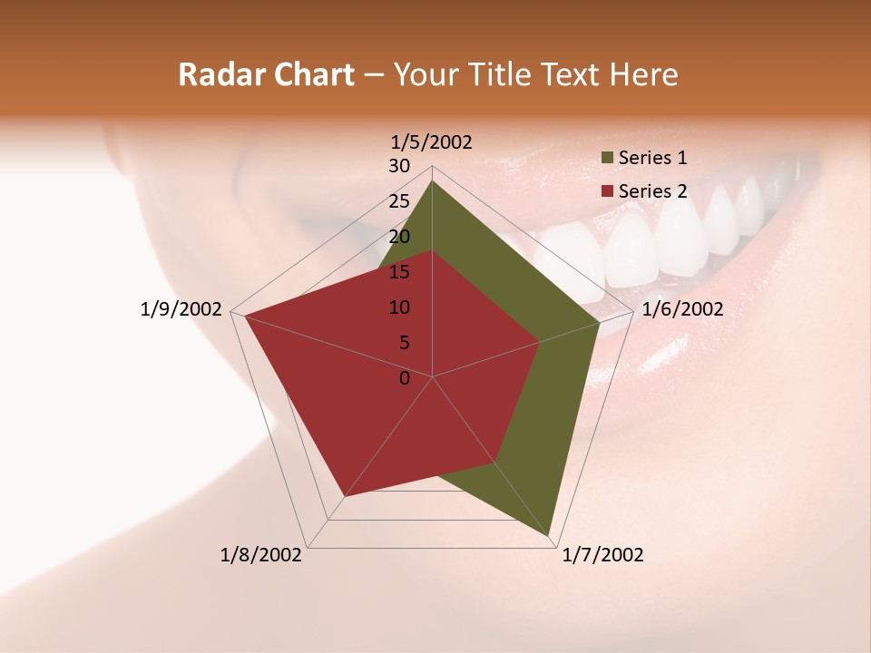 Background Healthy Girl PowerPoint Template