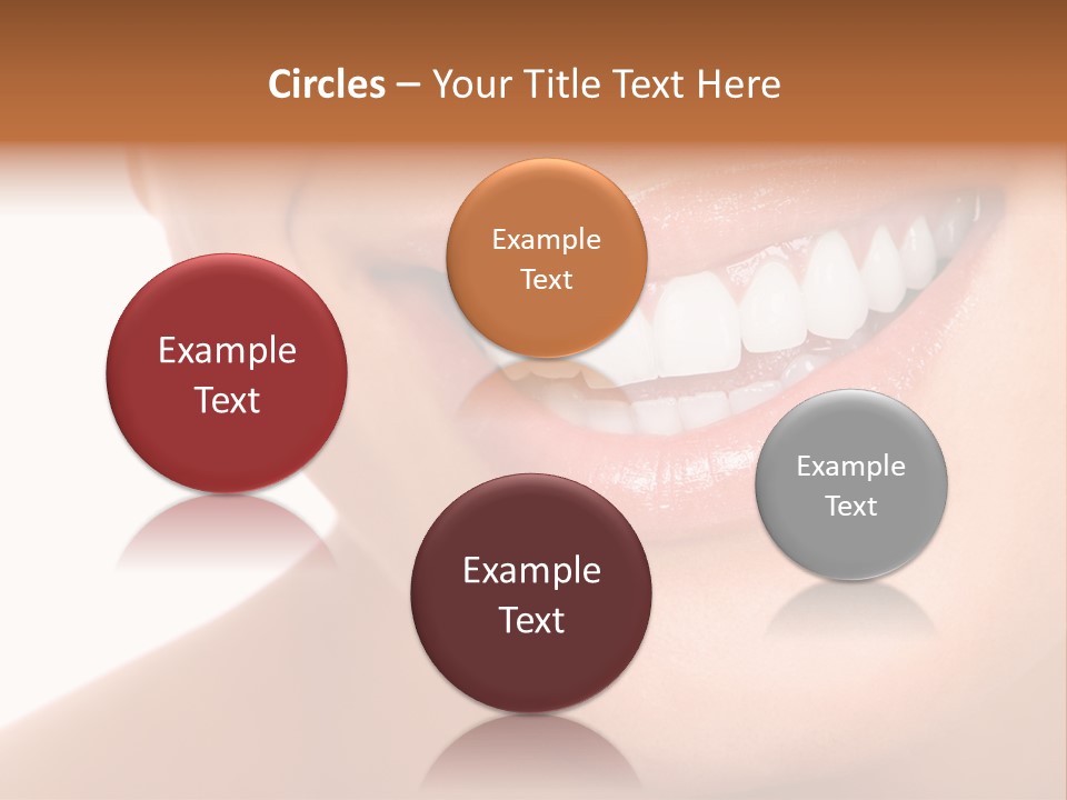 Background Healthy Girl PowerPoint Template