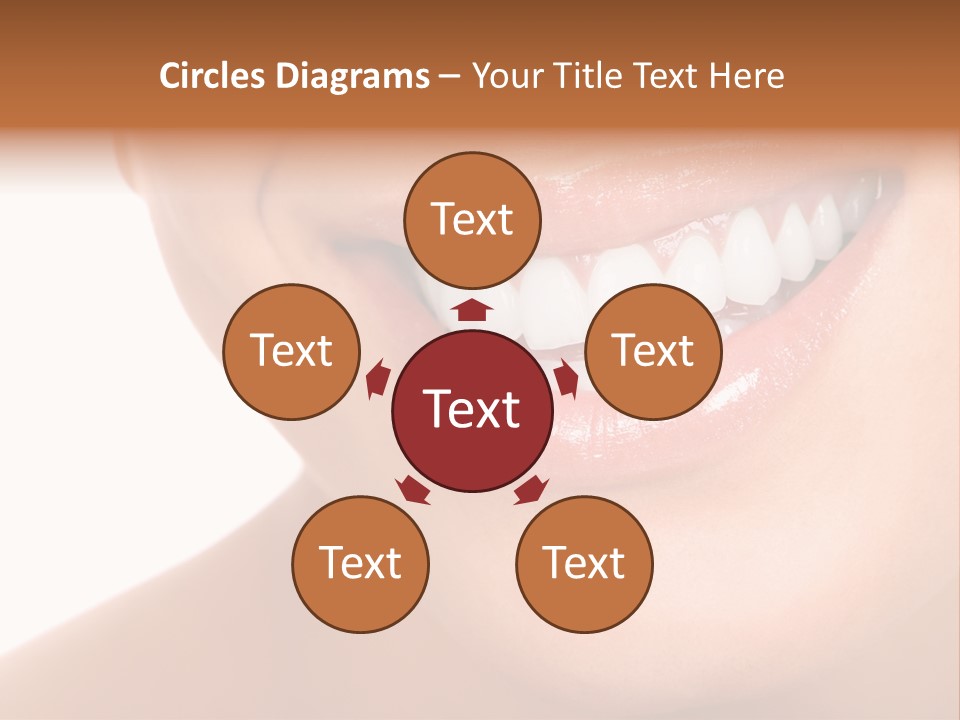 Background Healthy Girl PowerPoint Template