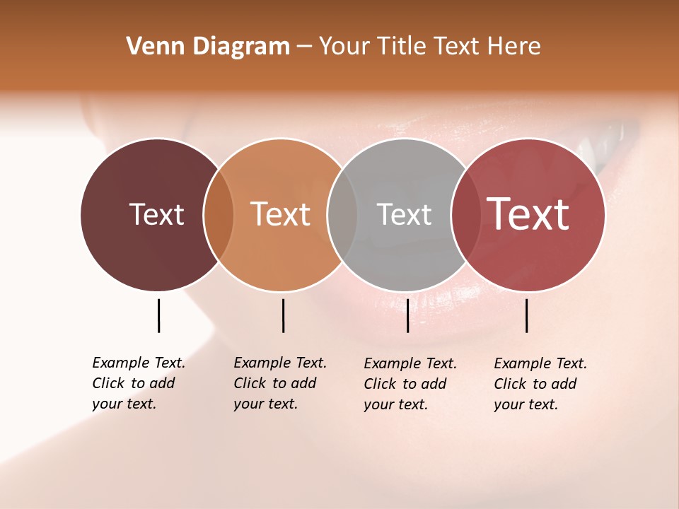 Background Healthy Girl PowerPoint Template