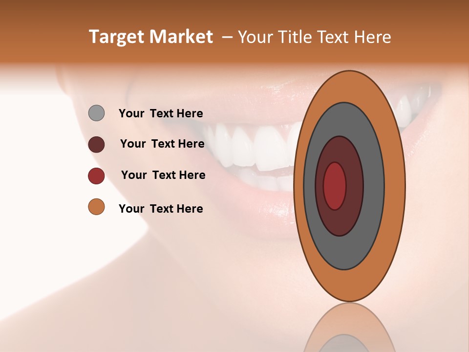 Background Healthy Girl PowerPoint Template