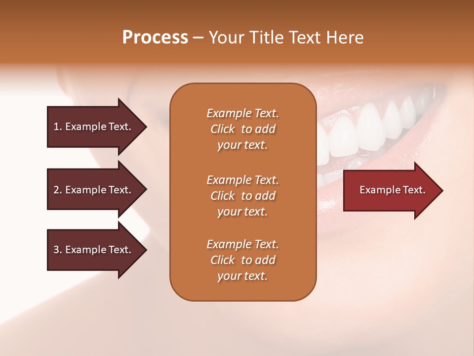 Background Healthy Girl PowerPoint Template