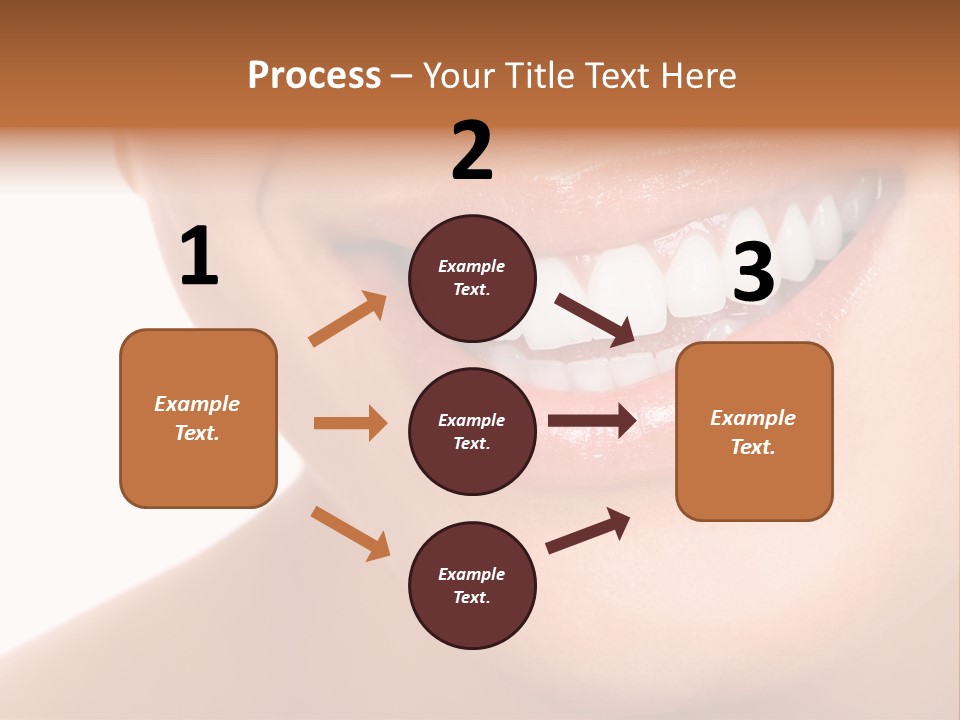 Background Healthy Girl PowerPoint Template