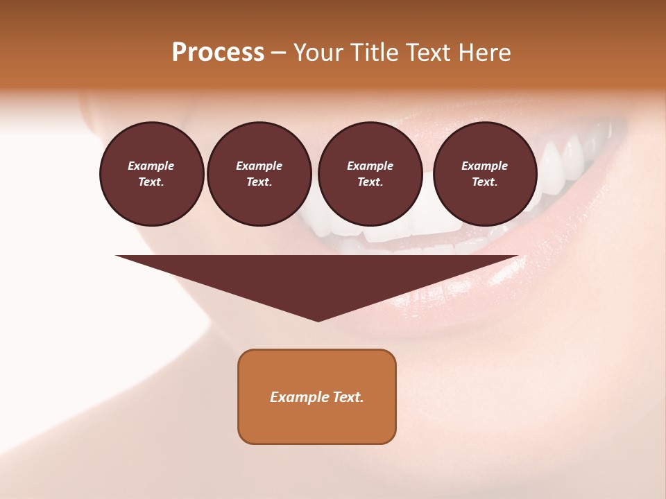 Background Healthy Girl PowerPoint Template