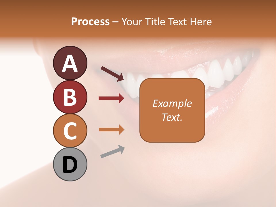 Background Healthy Girl PowerPoint Template