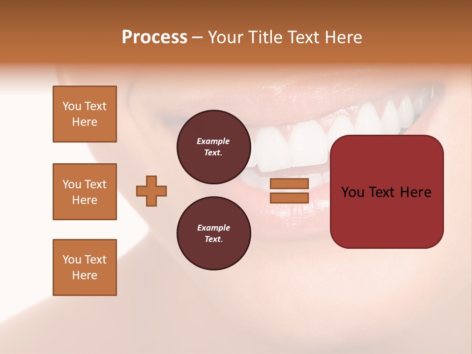 Background Healthy Girl PowerPoint Template