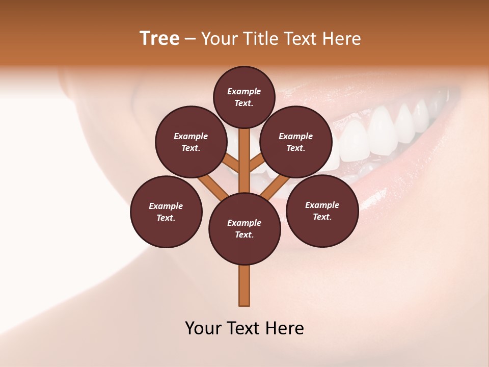 Background Healthy Girl PowerPoint Template