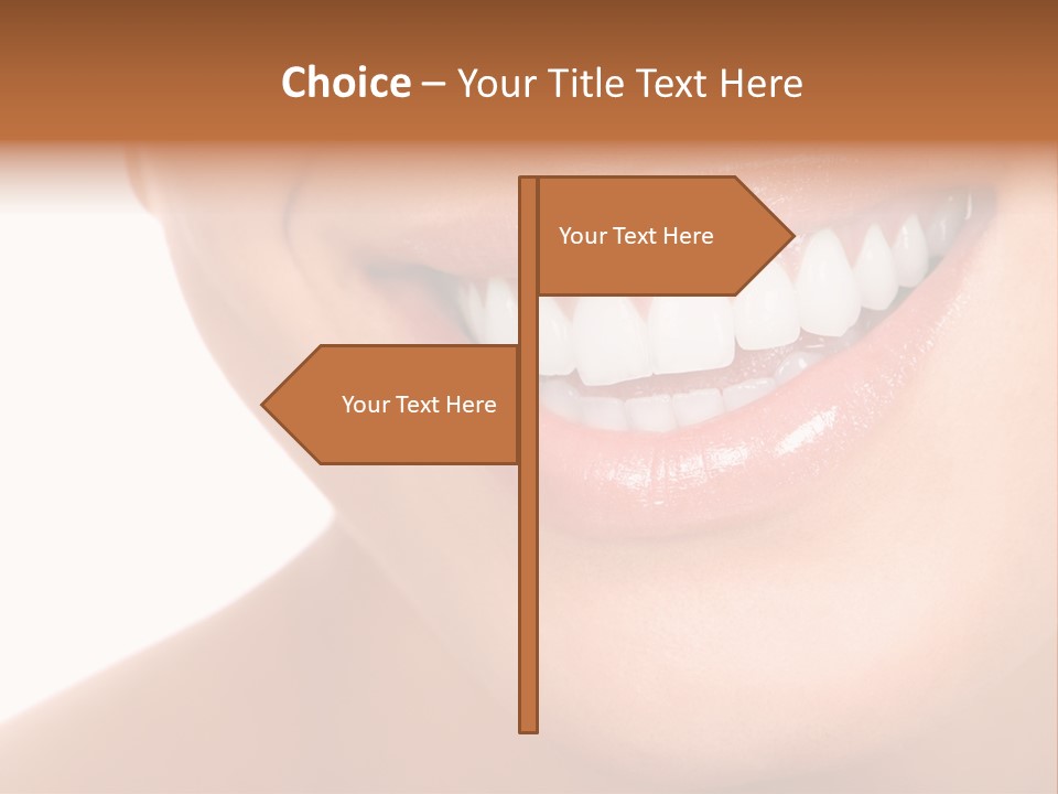 Background Healthy Girl PowerPoint Template