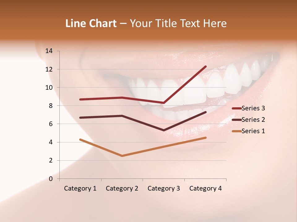 Background Healthy Girl PowerPoint Template