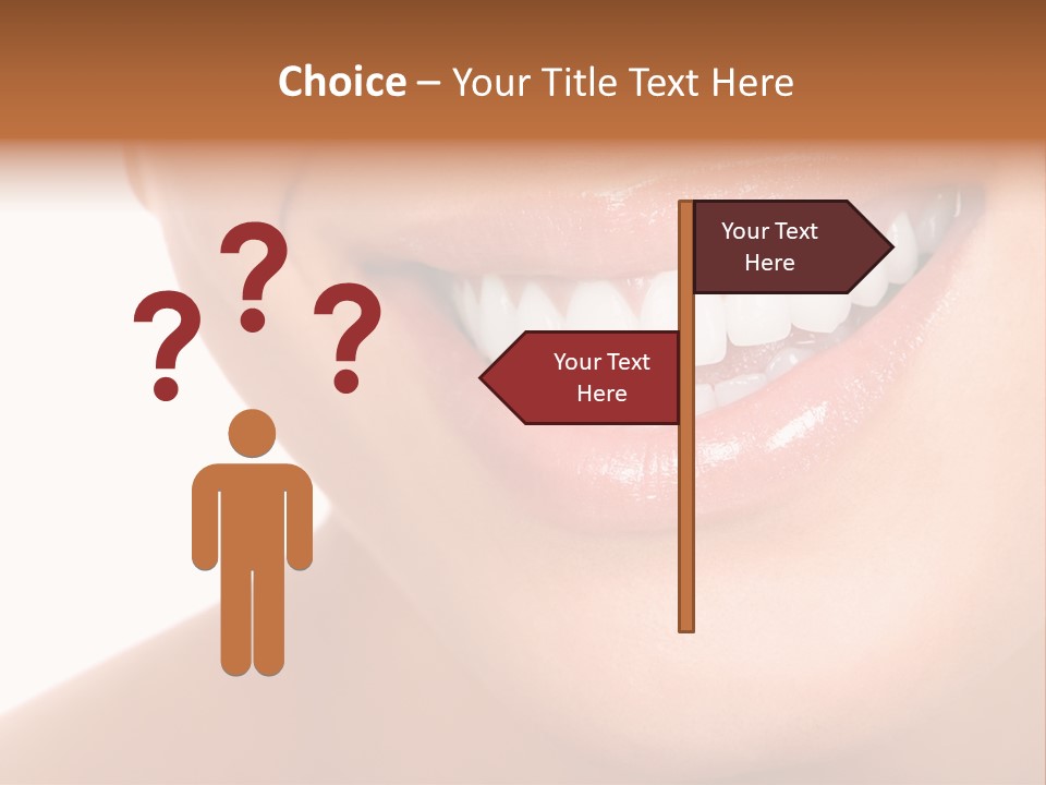 Background Healthy Girl PowerPoint Template