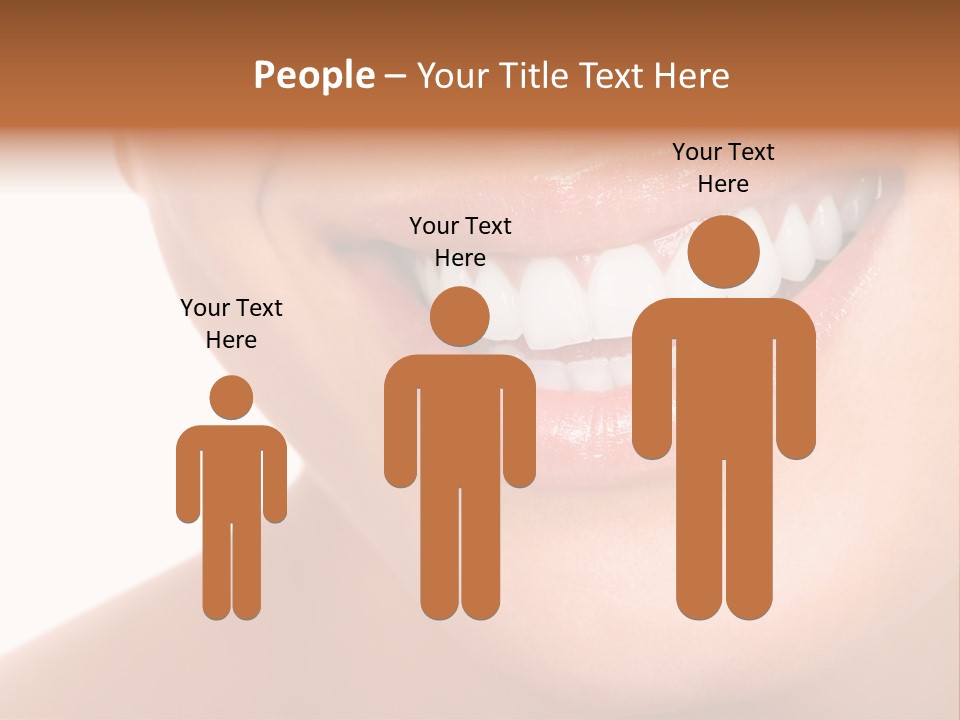 Background Healthy Girl PowerPoint Template