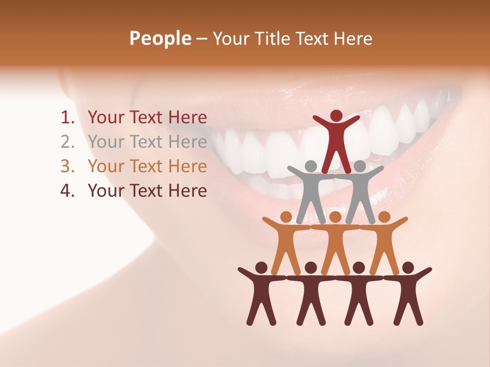 Background Healthy Girl PowerPoint Template