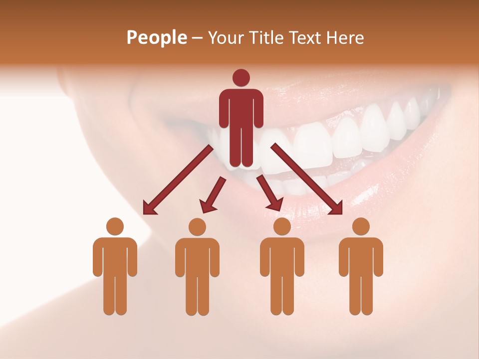 Background Healthy Girl PowerPoint Template