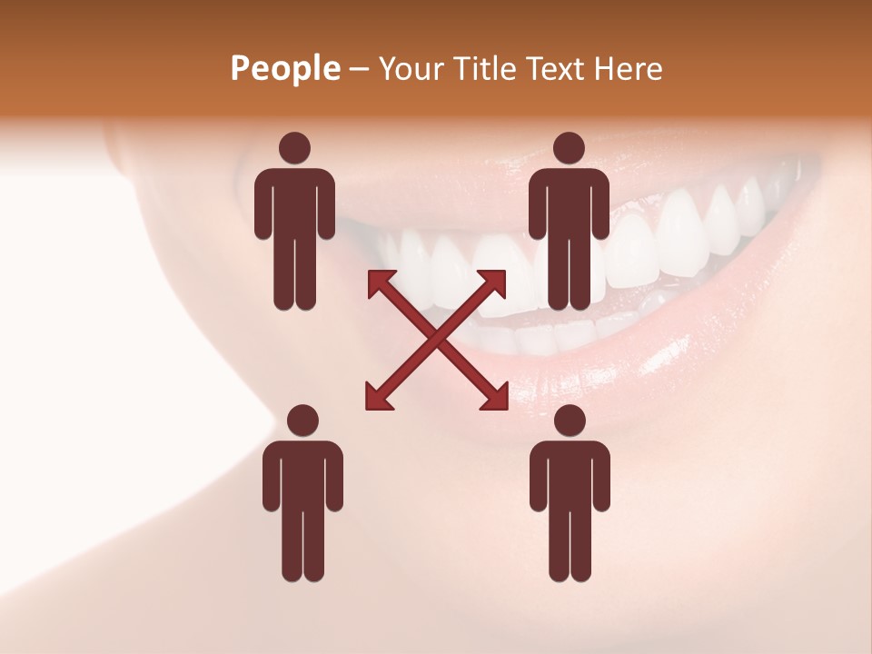 Background Healthy Girl PowerPoint Template