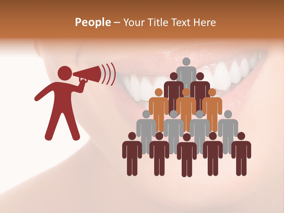 Background Healthy Girl PowerPoint Template