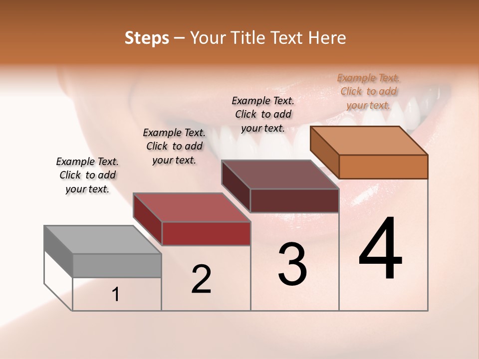 Background Healthy Girl PowerPoint Template