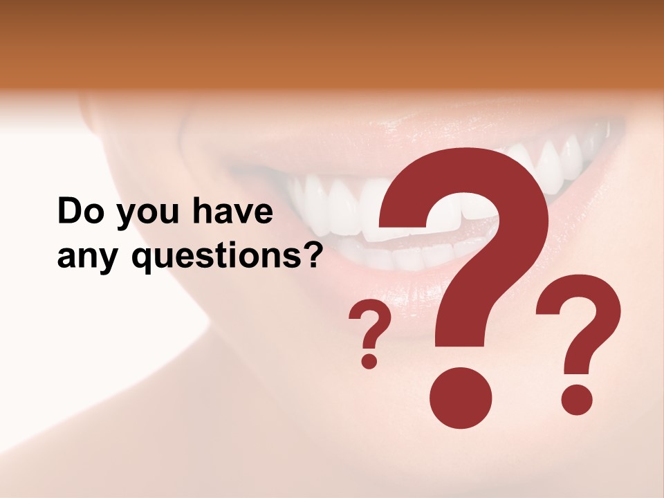 Background Healthy Girl PowerPoint Template