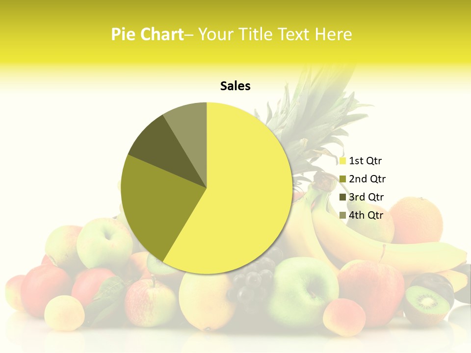 Juicy White Color PowerPoint Template