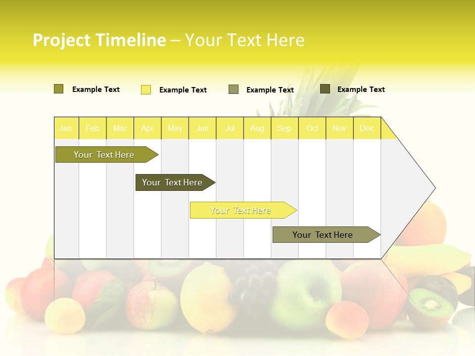 Juicy White Color PowerPoint Template