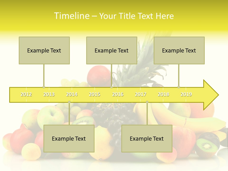 Juicy White Color PowerPoint Template