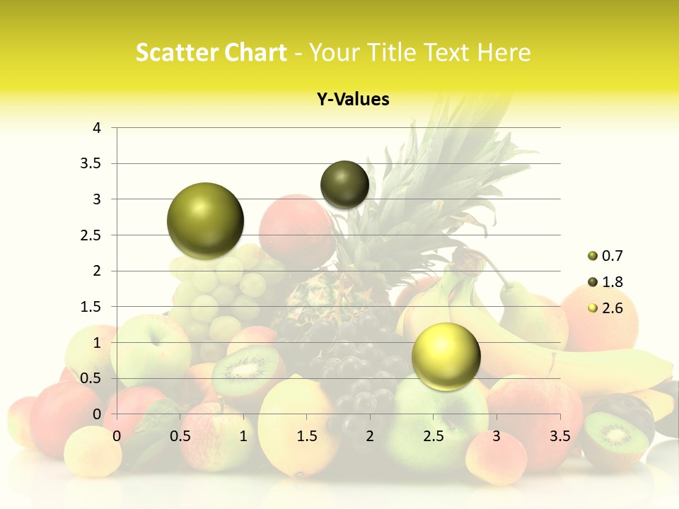Juicy White Color PowerPoint Template