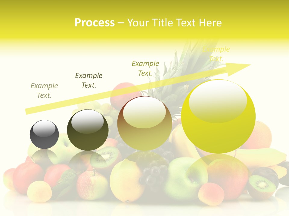 Juicy White Color PowerPoint Template