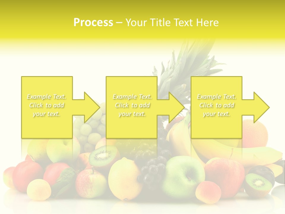 Juicy White Color PowerPoint Template