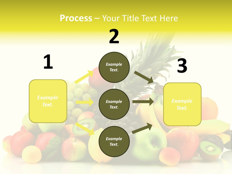 Juicy White Color PowerPoint Template