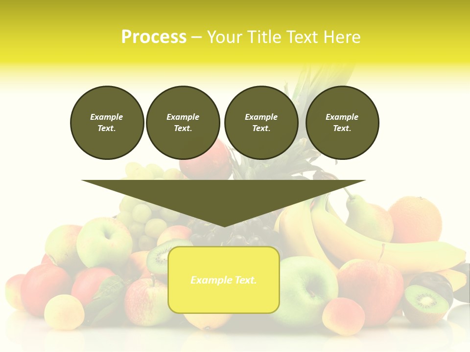 Juicy White Color PowerPoint Template