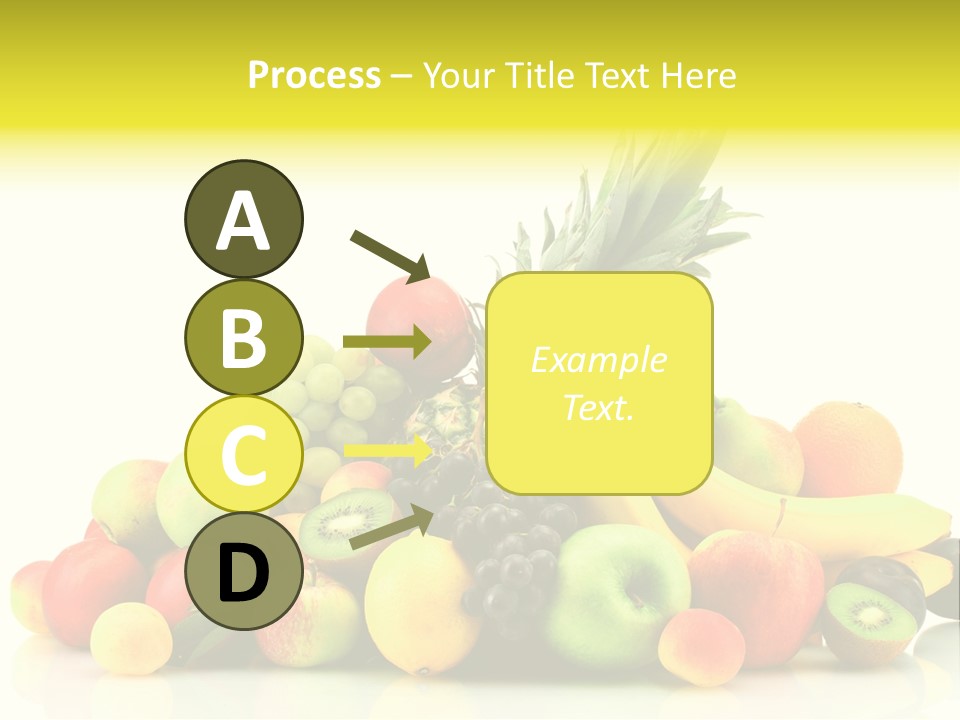 Juicy White Color PowerPoint Template