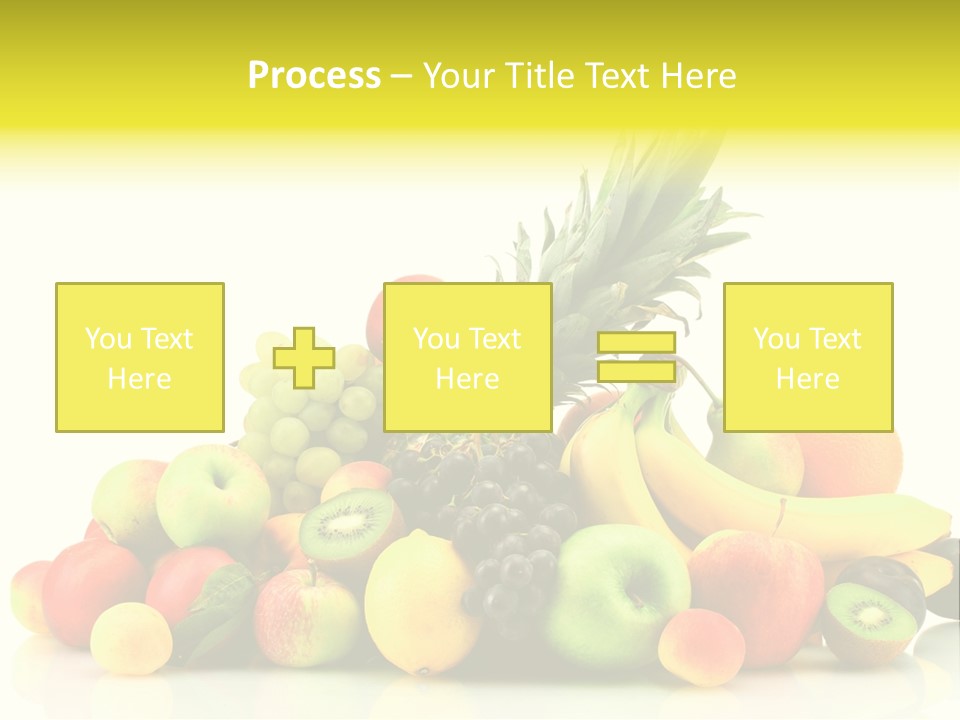 Juicy White Color PowerPoint Template