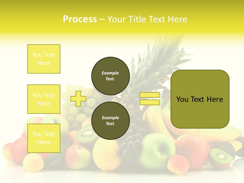 Juicy White Color PowerPoint Template