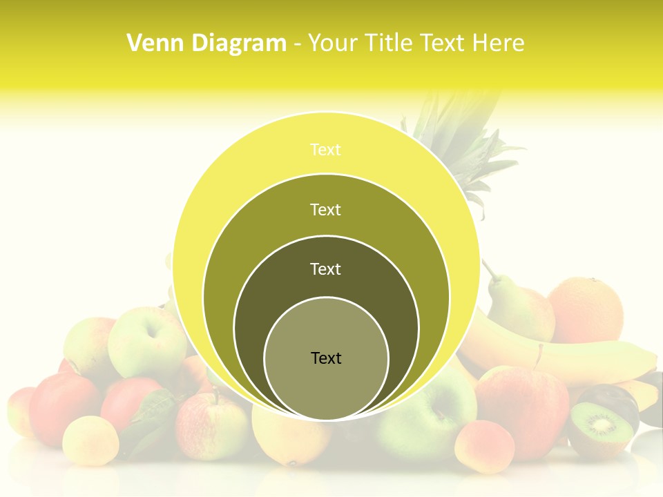 Juicy White Color PowerPoint Template