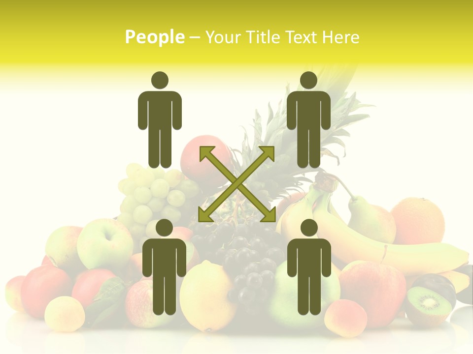 Juicy White Color PowerPoint Template